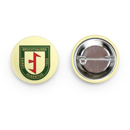 Runde Vereins-Buttons – Brochthausen St. Hubertus, 32 mm 