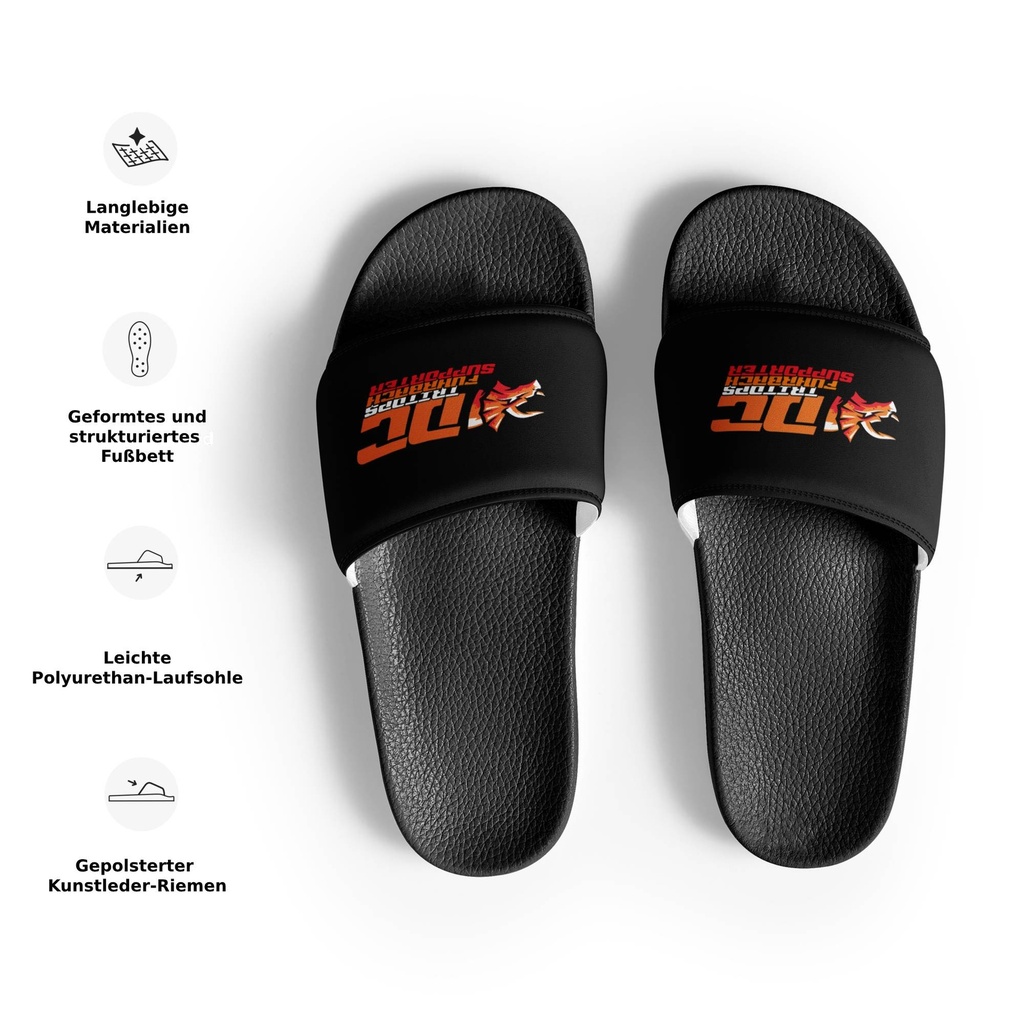 DC Tritops Fan-Slides – Komfortabler Teamgeist für Zuhause und Unterwegs