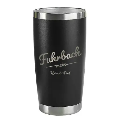 Personalisierter Yeti Rambler Tumbler - 'Fuhrbach mein Heimatdorf